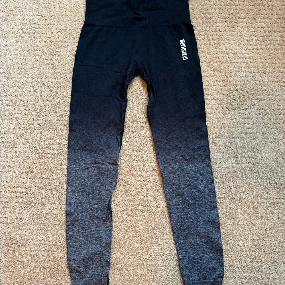 Gymshark Black and Gray Leggings